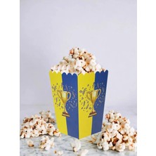ZEAP Kupa Desenli Mısır Kutusu Popcorn 8_li