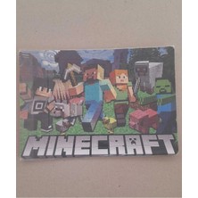 Mutlu Anılar Partievi Minecraft Puzzle Yapboz ve Boyama Kitabı