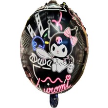Mutlu Anılar Partievi Kuromi Folyo Balon 1 Adet