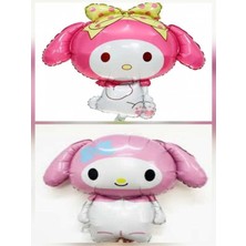 Katrin Ikili Set Kuromi My Melody Folyo Balon