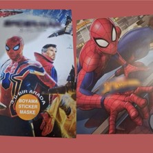 Mutlu Anılar Partievi 1 Adet Çizgili 60YAPRAK Defter ve Boyama Kitabı
