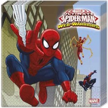 Acar Süs Spıderman Peçete Adet:20 Kl:30 EN:33CM BOY:33CM