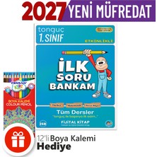Tonguç Akademi 1. Sınıf Tüm Dersler Soru Bankası + Hediyeli 256 Sayfa Ciltsiz Kitap