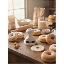 Empressco 10 cm Donut Kesme Aparatı, Profesyonel Kalıp ile Pratik Kullanım
