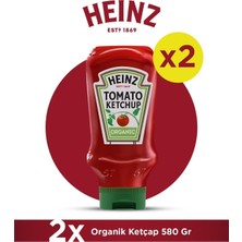 Heinz Organik Ketçap 580 Gr - 2'li Paket