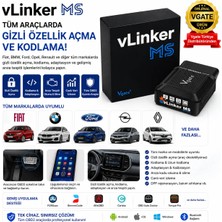 Vgate İcar vGate vLinker MS Bluetooth OBD2 Arıza Tespit Cihazı iOS Android Windows  FORScan AlfaOBD BimmerCode Carista Uyumlu