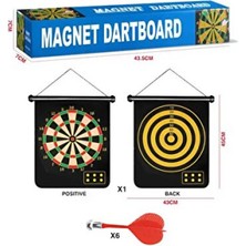 Empressco 17 Inç Büyük Boy Manyetik Dart Board, Eğlenceli Oyun Deneyimi