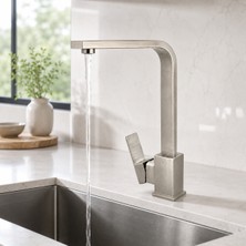 Fleko Inox Leke Tutmaz Modern Eviye Bataryası
