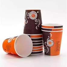 Yılhan Ambalaj 8 Oz 240 ml Karton Bardak 250 Adet – Tek Kullanımlık Çay Kahve Içecek Bardağı