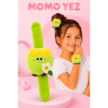 Momo Yez Avokado Peluş Kola Sarılan Peluş Avokado Bileklik Oyuncak - Saç Tokası Çok Amaçlı Aksesuar