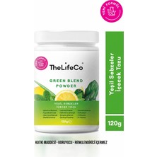TheLifeCo Yeşil Sebzeler İçecek Tozu (Green Blend) 120g