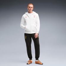 Puma Erkek Beyaz Puma Gsk Ftbless Fz Hoodjacket Fl Galatasaray Ftblessentıals Erkek Kapüşonlu Ceket