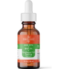 Güneş Lekesi Aha %25 + Bha %2 + Panthenol %3 Cilt Tonu Eşitleyici Peeling Cilt Serum 30 ml