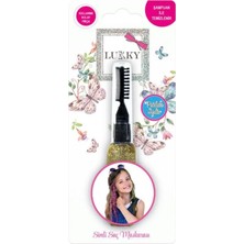 Shopwave Lukky Saç Maskarası Simli Altın