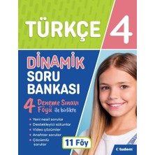 Shopwave Tudem Eğitim Yayınevi 4. Sınıf Türkçe Dinamik Soru Bankası