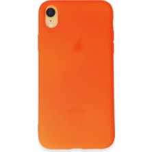 Ata Store Iphone Xr Kılıf First Silikon - Parlak Turuncu