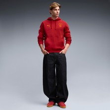 Puma Erkek Kırmızı Puma Gsk Ftbless Hoodie Fl Galatasaray Ftblessentıals Erkek Kapüşonlu Sweatshırt