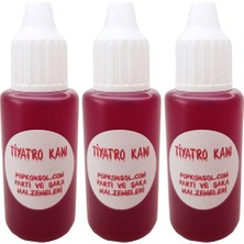 Shopwave Pop Konsol Şaka Kanı Tiyatro Kanı Dracula Yapay 3 Adet PP190001