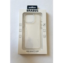 Brabus iphone 16 Pro Max Silikon Şeffaf Kılıf