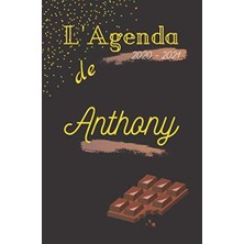 Shopwave L’agenda De 2020-2021 Anthony: [format Agenda 13,3X20,3 CM|108 Pages][objet École/planning] Agenda