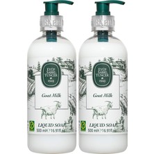 Shopwave Doğal Zeytinyağli Sıvı Sabun Keçi Sütü (500 Ml) 2li Paket