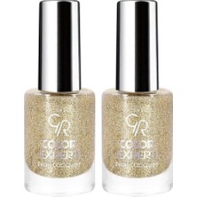 Shopwave Color Expert Nail Lacquer Glitter NO:602 (2 Paketi)