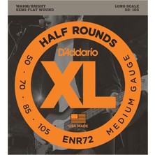 Shopwave D'addario ENR72 Bass Xl Nickel Saitensatz 0,13-0,27 cm (.050 -.105 Zoll)