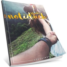 Shopwave Dékokind® Blanko Notizbuch: Ca. A4-Format • 100 Seiten Mit Inhaltsverzeichnis • Perfekt Als Zeichen