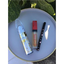 Shopwave Muhteşem Paket 3'lü Dudak Dolgunlaştırıcı, Eyeliner Vücut Simi Seti