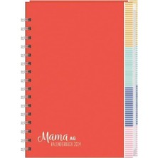 Shopwave Mama Ag Familienplaner-Buch A5 2024