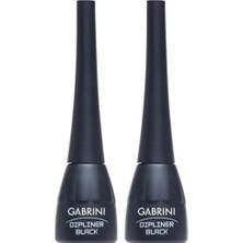 Shopwave Gabrini Siyah Dipliner 2li Paket