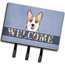 Shopwave Caroline's Treasures 's BB1439TH68 Corgi, Welcome Leine Oder Schlüsselhalter, Groß, Multicolor