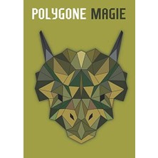 Shopwave Polygone Magie: Das Etwas Andere Malbuch Mit 50 Tollen Polygonen Dinosauriern Zum Ausmalen Und Als