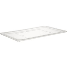 Shopwave 1/1 Dikdörtgen Pp Gastronom Küvet Kilitli Kapak 530X325X10