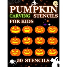 Shopwave Independently Published Pumpkin Carving Stencils For Kids: Easy Pumpkin Carving Stencils For Kids W
