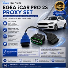 Vgate İcar Icar Pro 2s ve Mavi Soket Fiat Egea Gizli Özellik Açma ve Proxy Seti