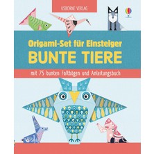 Shopwave Origami-Set Für Einsteiger: Bunte Tiere: Mit 75 Bunten Faltbögen Und Anleitungsbuch