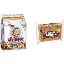 Shopwave Eti Cicibebe Bisküvi 800 G Eti Petit Beurre Bisküvi 5 x 200 G