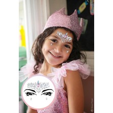 Shopwave Bearpear Unicorn Işıltılı Kendinden Yapışkanlı Yüz Taşı Face Gems