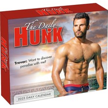 Shopwave Günlük Hunk 2025 Kutulu Günlük Masa Takvimi