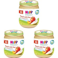 Shopwave Hipp Organik Armutlu Şeftali Püresi 125 G 3lü Paket