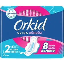 Shopwave Orkid Hijyenik Ped Uzun (Boy 2) 7 Adet Ped