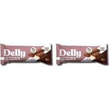 Shopwave Delly Çikolata Kaplı, Yüksek Proteinli Bar, Orman Meyveleri Aromalı 2li Paket
