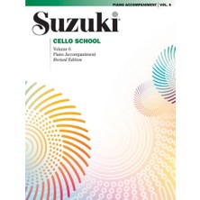 Shopwave Suzuki Cello School, Vol 6: Piano Acc.: 006