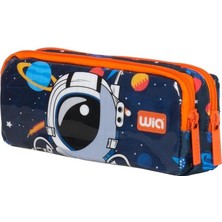 Shopwave Wia Astronot Erkek Çocuk Kalemlik - Iki Bölmeli Kalem Çantası