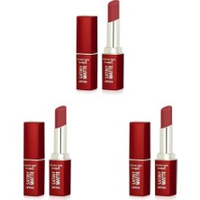 Shopwave Mood Satiny Matte Lipstick No:04 Blush Pink - Mat Ruj (3 Paketi)