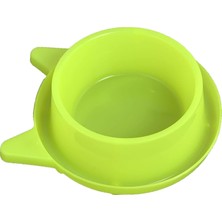 Shopwave Miapet Plastik Kulaklı Mama Su Kabı 400 ml Yeşil