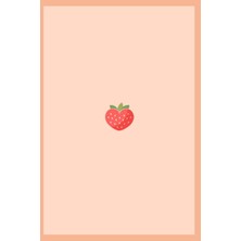 Shopwave Independently Published Cute Strawberry Heart Small Bullet Journal 6 x 9 In / 15.24 x 22.86 cm