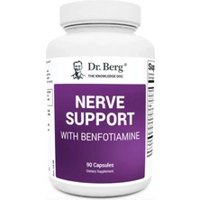 Dr. Berg Nerve Support With Benfotiamine  90 Kapsül