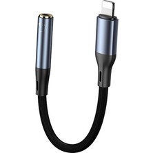 Shopwave Yesido YAU37 Lightning To Aux Dönüştürücü - Siyah